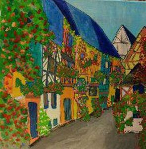 Voir le détail de cette oeuvre: l'été en Alsace